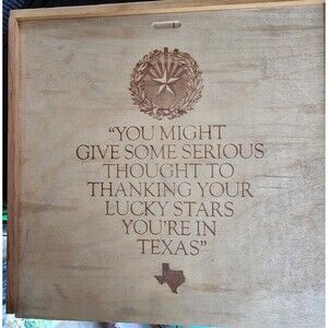 You Might Give Some Serious Thought to Thanking Your Lucky Stars You're in Texas